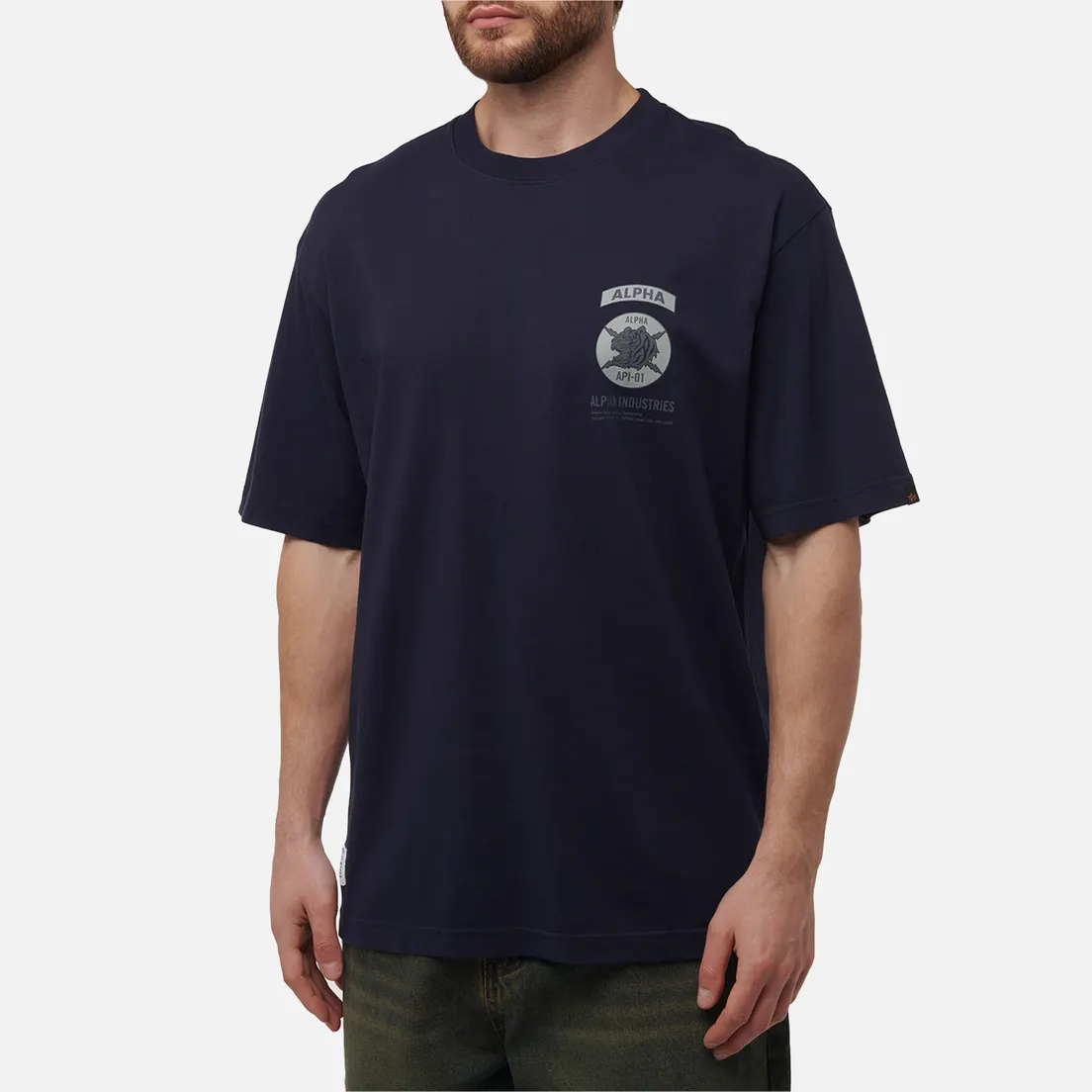 Alpha Industries Мужская футболка Uniform API-01