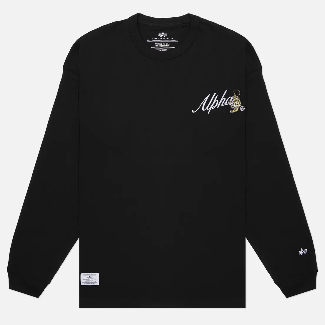 Alpha Industries Мужской лонгслив Uniform Tiger