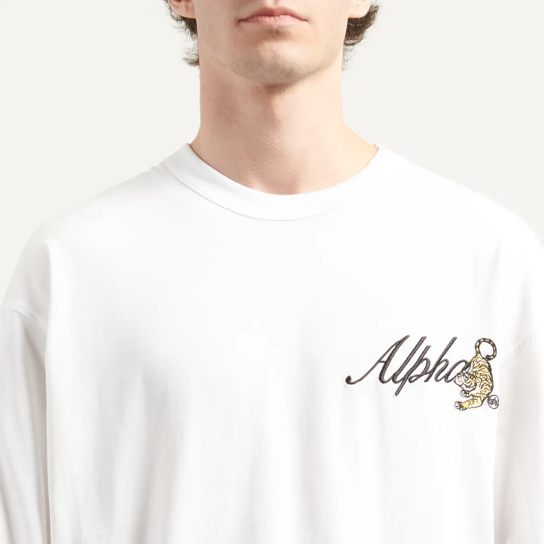 Alpha Industries Мужской лонгслив Uniform Tiger