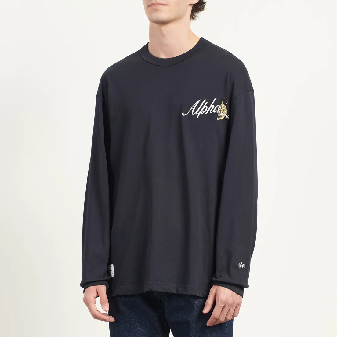 Alpha Industries Мужской лонгслив Uniform Tiger