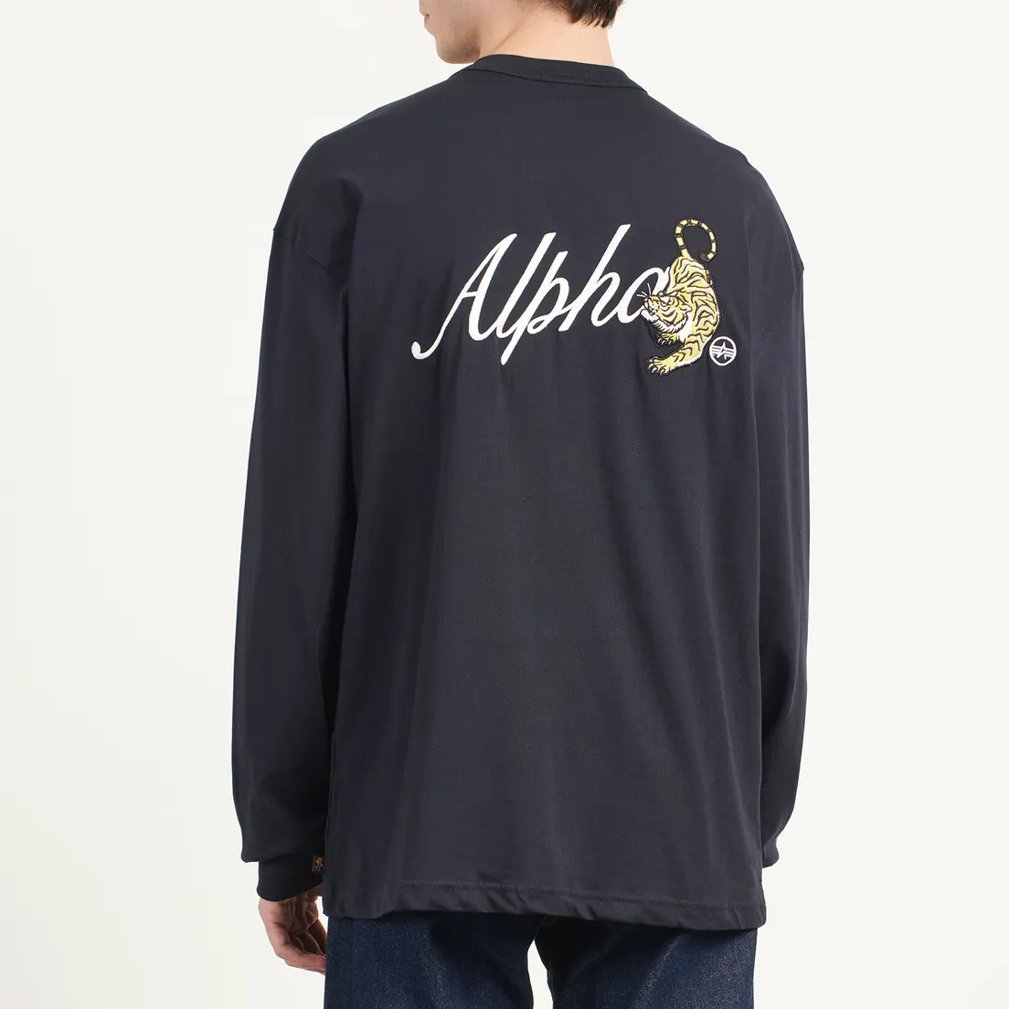 Alpha Industries Мужской лонгслив Uniform Tiger