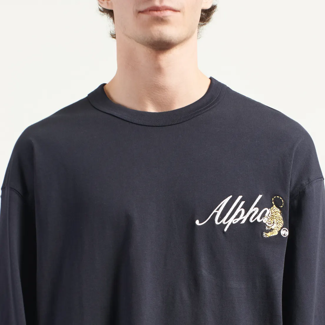 Alpha Industries Мужской лонгслив Uniform Tiger