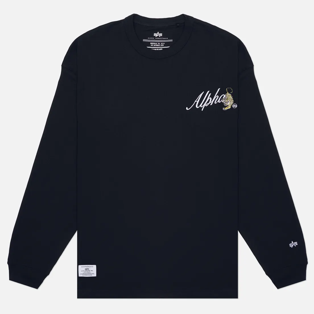 Alpha Industries Мужской лонгслив Uniform Tiger