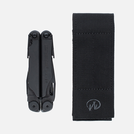 Мультитул Leatherman Wave Stainless Steel Black