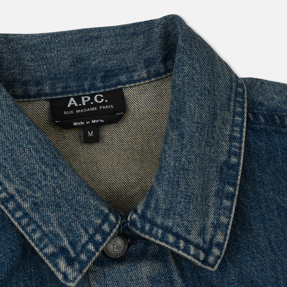 A.P.C. Мужская джинсовая куртка Leonard