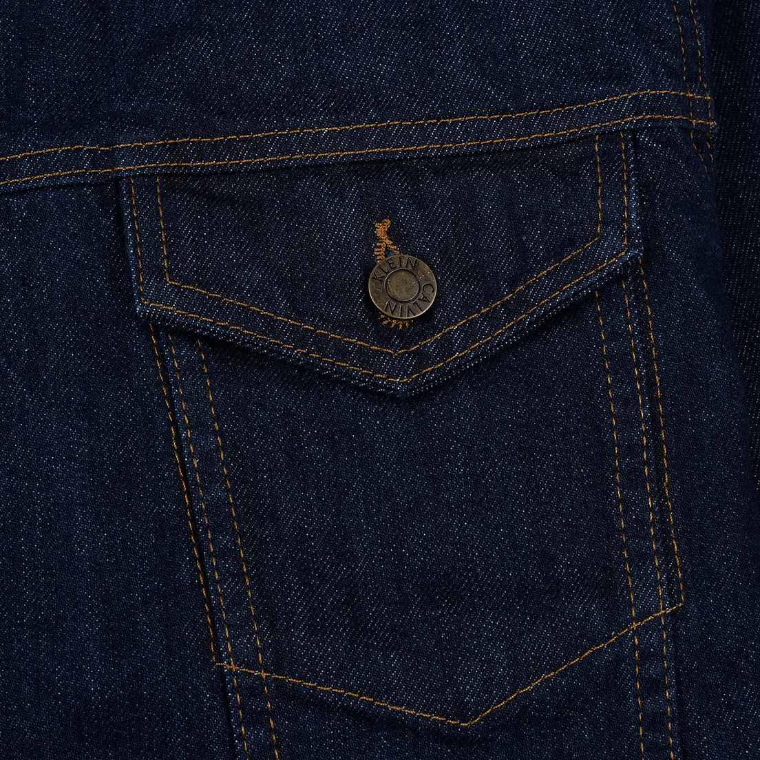 Calvin Klein Jeans Est. 1978 Мужская джинсовая куртка Denim Trucker Panel Rinse