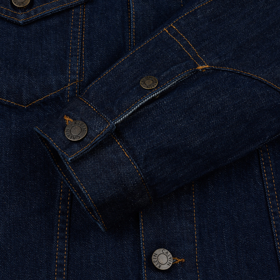 Мужская джинсовая куртка Calvin Klein Jeans Est. 1978 Denim Trucker Panel Rinse Indigo