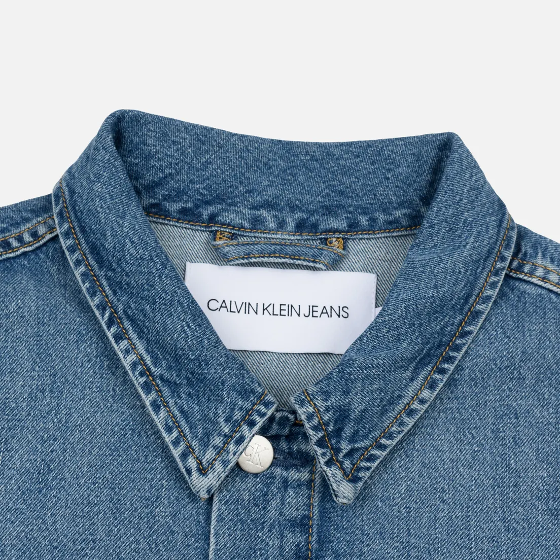 Calvin Klein Jeans Мужская джинсовая куртка Oversized Embroidered Monogram