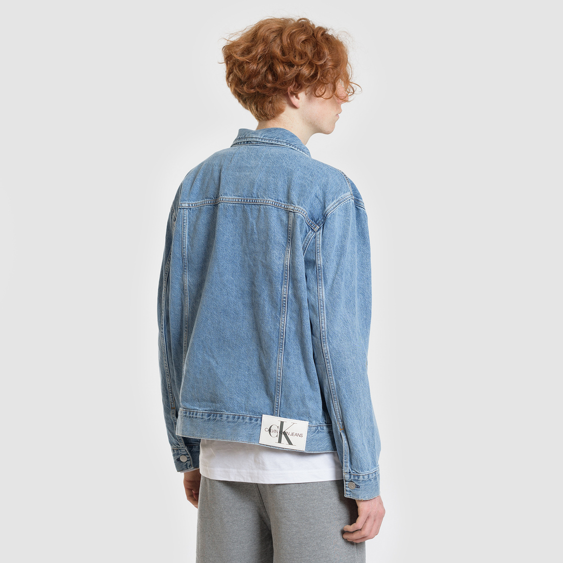 Calvin Klein Jeans Мужская джинсовая куртка Oversized Iconic Omega