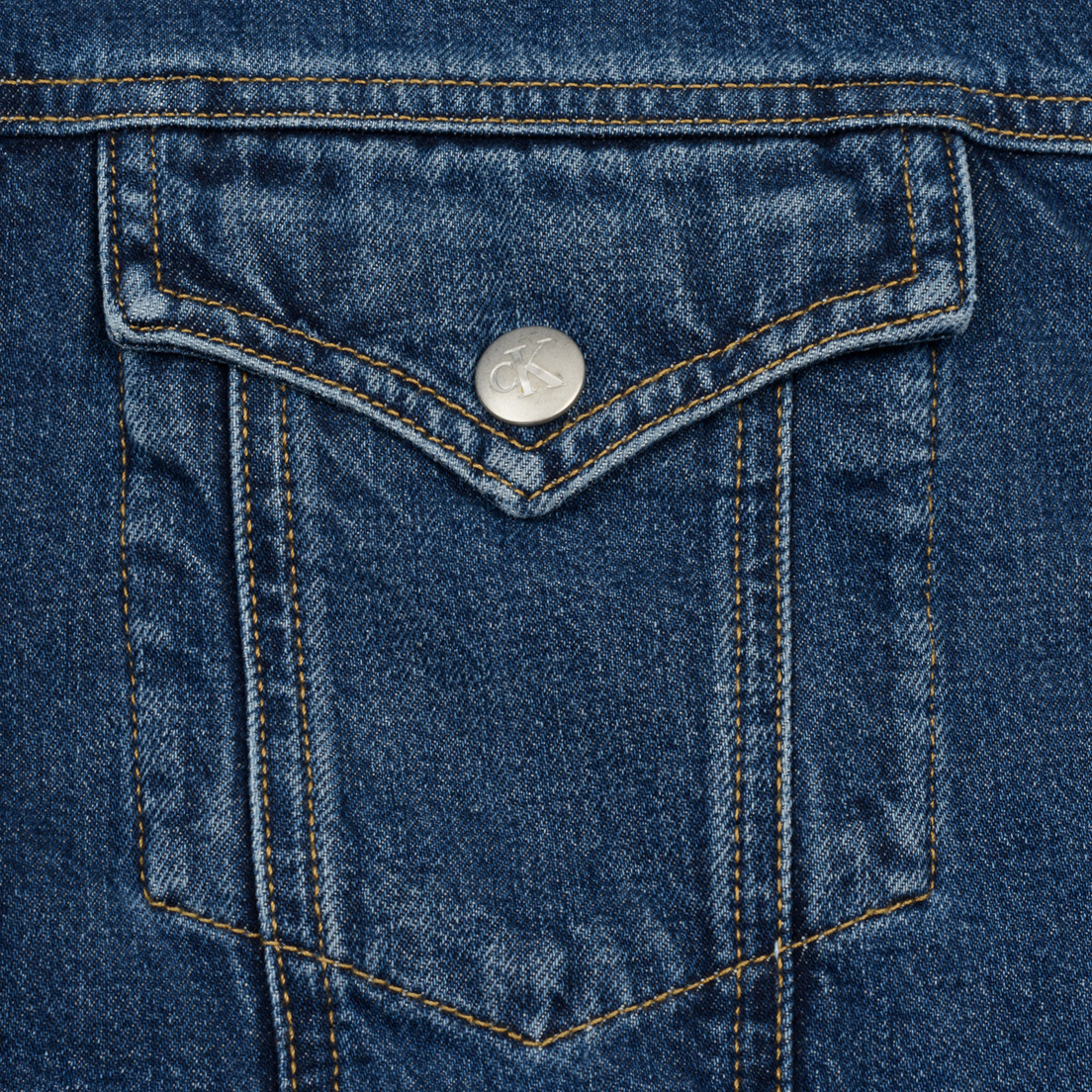 Calvin Klein Jeans Мужская джинсовая куртка Sherpa Regular Fit
