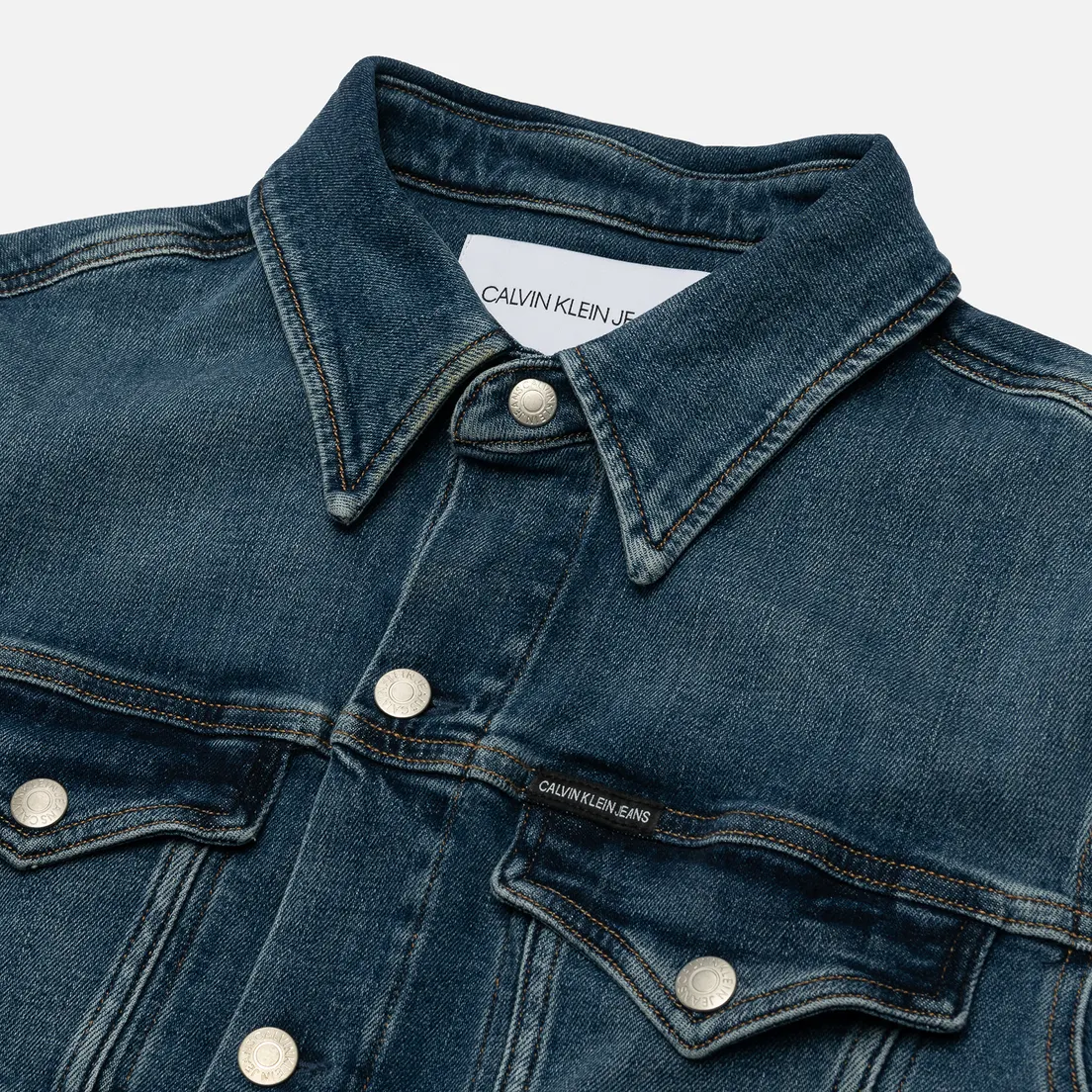 Calvin Klein Jeans Мужская джинсовая куртка Slim Fit