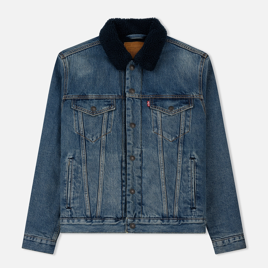 Мужская джинсовая куртка Levi's The Sherpa Trucker, 16365-0067