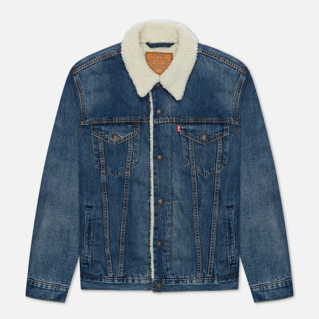 Levi's Мужская джинсовая куртка The Sherpa Trucker