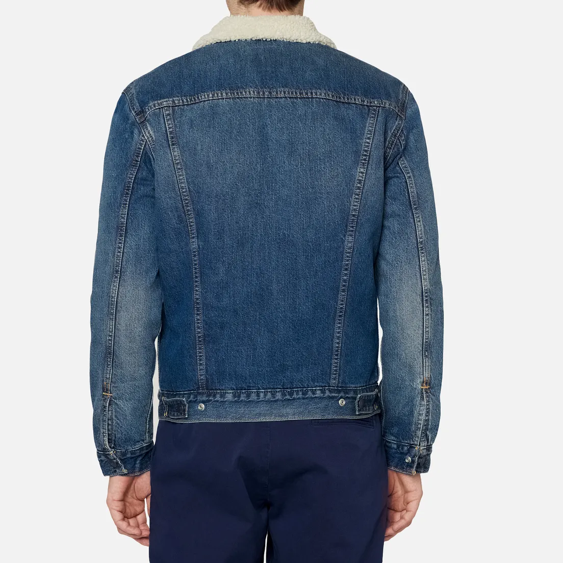 Levi's Мужская джинсовая куртка The Sherpa Trucker