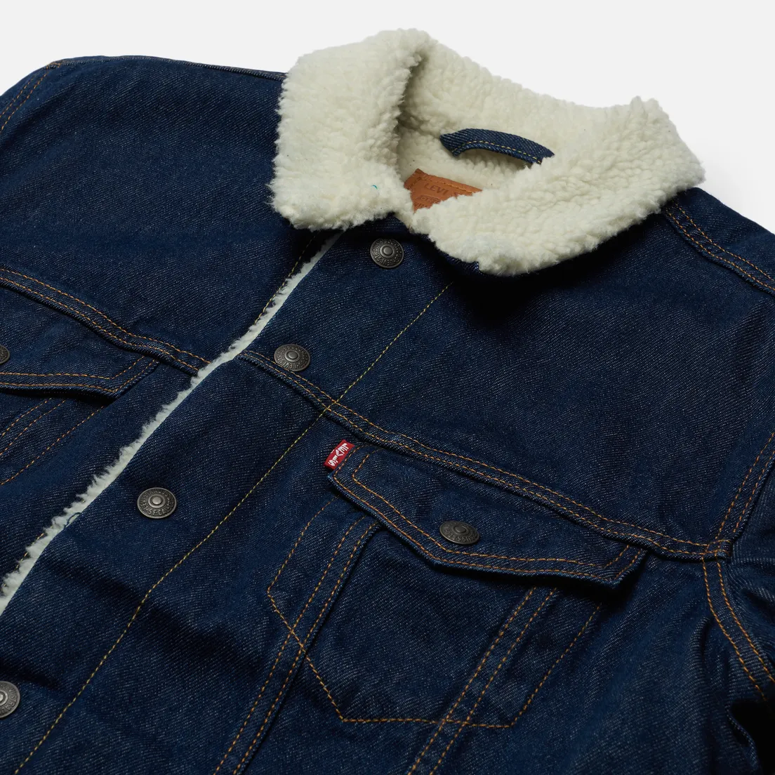 Levi's Мужская джинсовая куртка The Sherpa Trucker