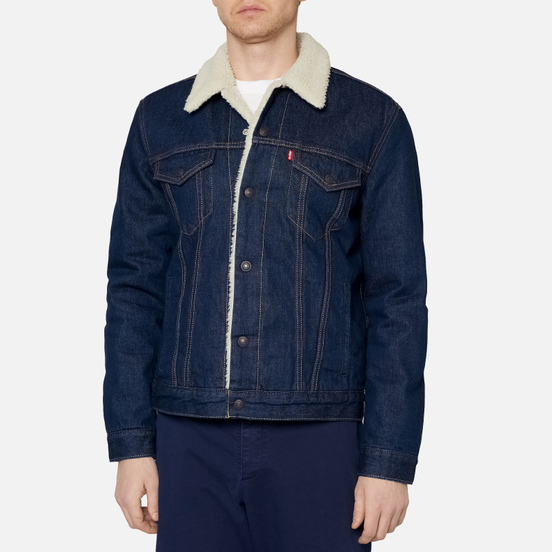 Мужская джинсовая куртка Levi's The Sherpa Trucker Rockridge