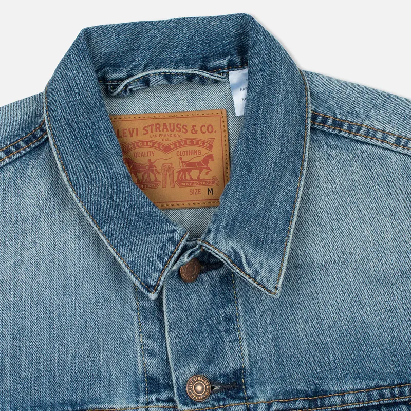Levi's Мужская джинсовая куртка Trucker