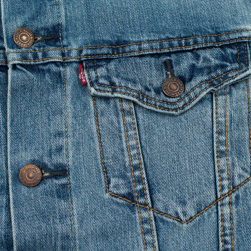 Levi's Мужская джинсовая куртка Trucker