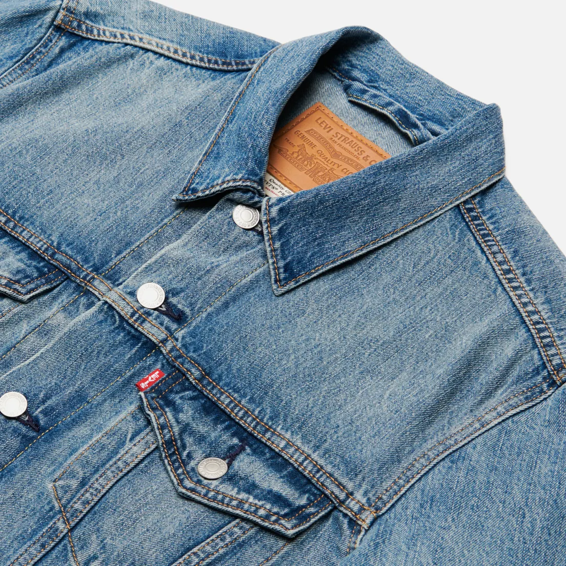 Levi's Мужская джинсовая куртка Trucker