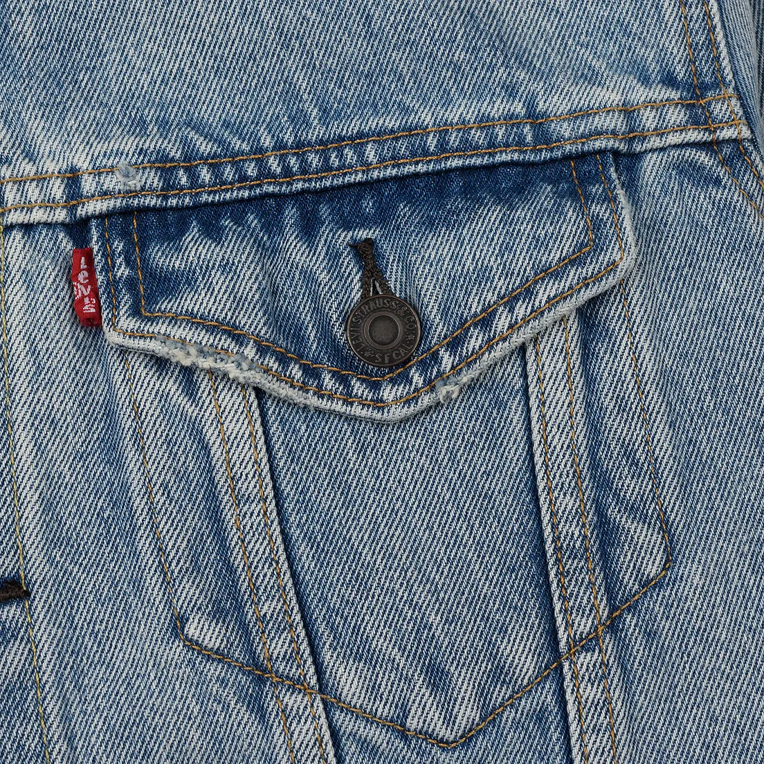 Levi's Мужская джинсовая куртка Trucker