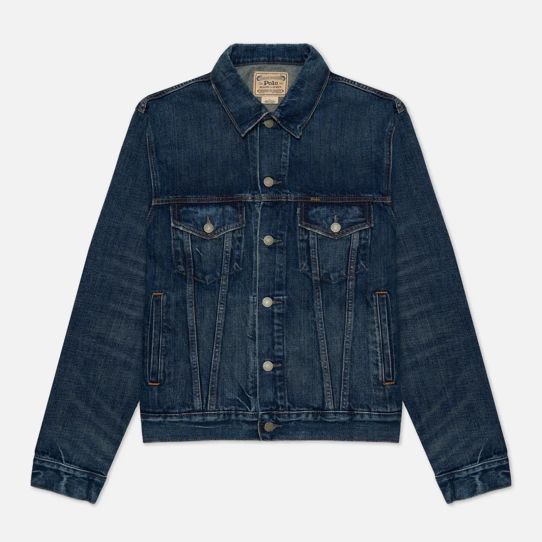 Polo Ralph Lauren Мужская джинсовая куртка Icon Trucker Denim