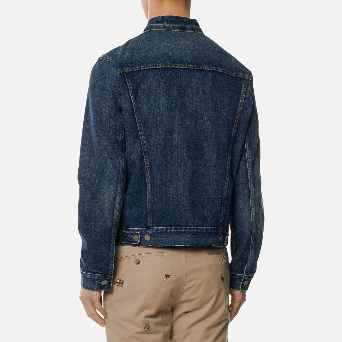 Polo Ralph Lauren Мужская джинсовая куртка Icon Trucker Denim