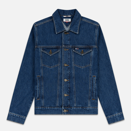 Мужская джинсовая куртка Tommy Jeans Regular Denim Alan Mid Blue Rig