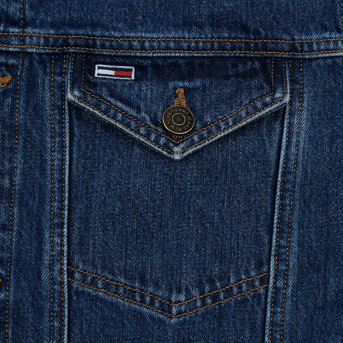 Tommy Jeans Мужская джинсовая куртка Regular Denim Alan