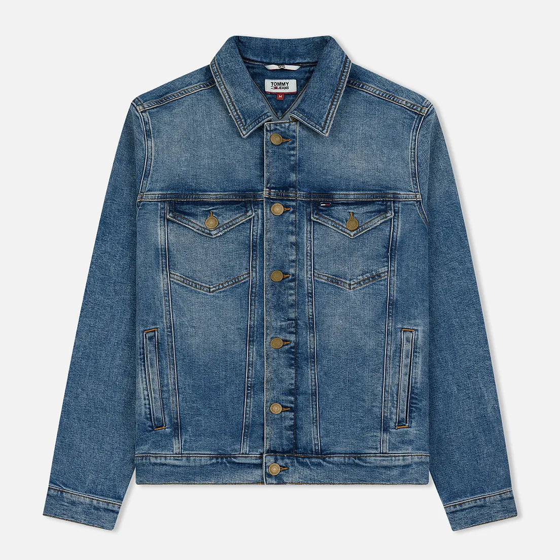 Tommy Jeans Мужская джинсовая куртка Regular Trucker Dallas