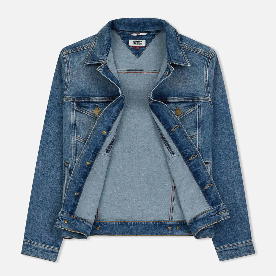 Tommy Jeans Мужская джинсовая куртка Regular Trucker Dallas