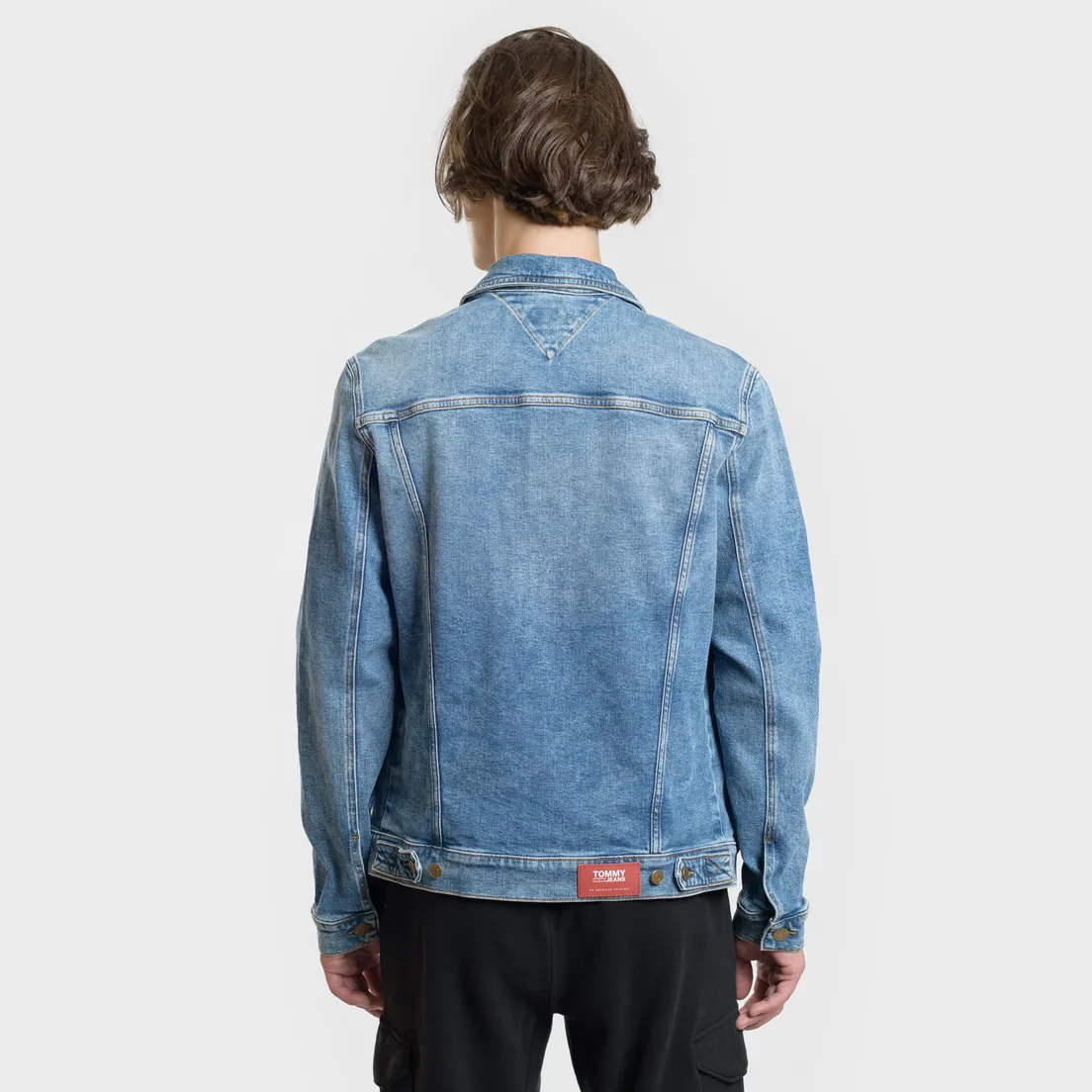 Tommy Jeans Мужская джинсовая куртка Regular Trucker Dallas