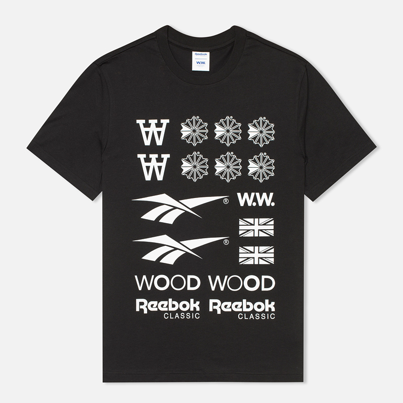 Reebok Мужская футболка x Wood Wood GR