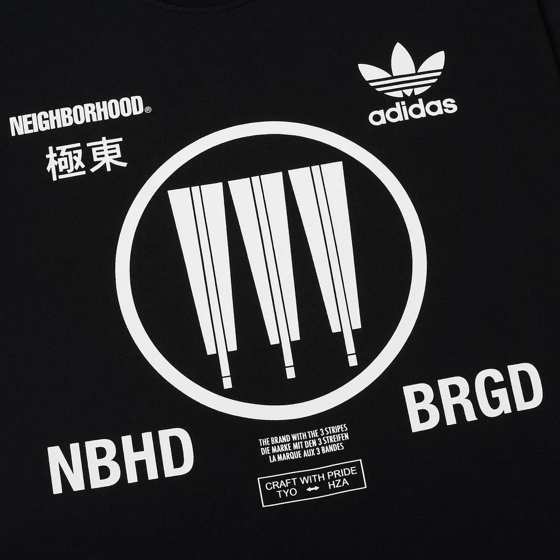 adidas Originals Мужская футболка x Neighborhood Logo SSL