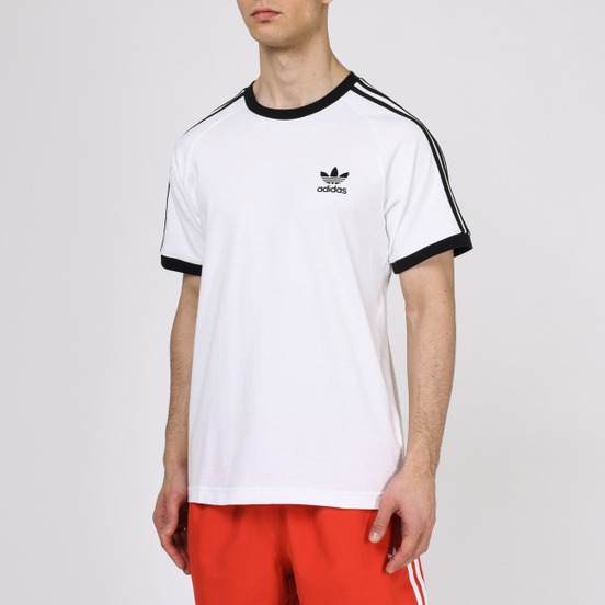 Мужская футболка adidas Originals 3-Stripe White