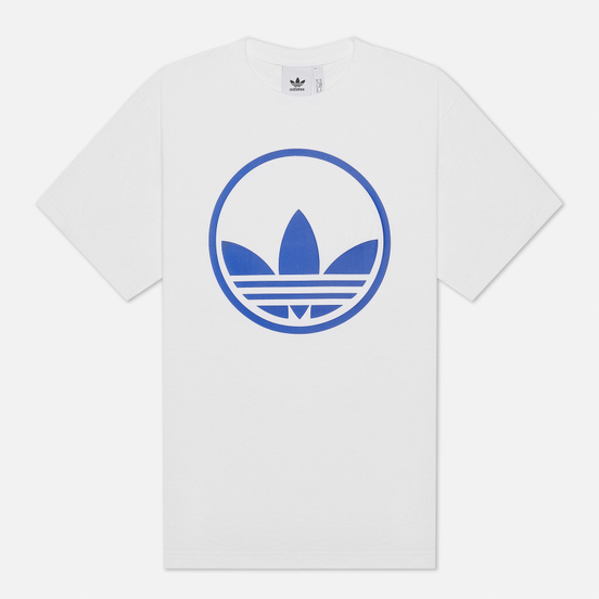 Мужская футболка adidas Originals Circle Trefoil White
