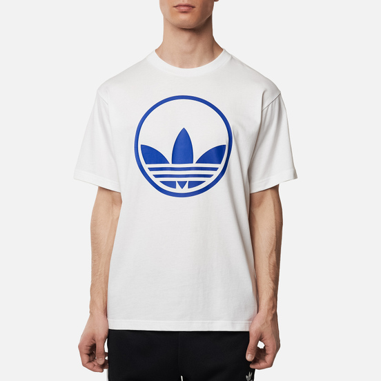 Мужская футболка adidas Originals Circle Trefoil White
