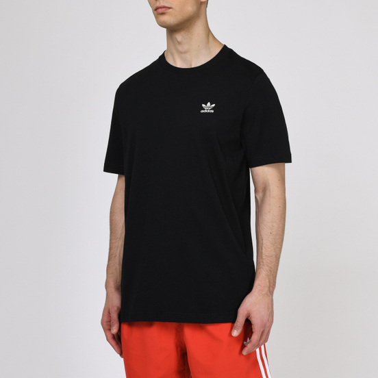 Мужская футболка adidas Originals Essential Embroidered Logo Black