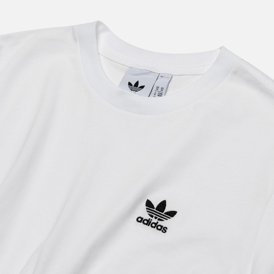 Мужская футболка adidas Originals Essential Embroidered Logo White