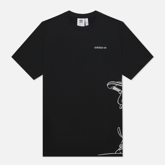 Мужская футболка adidas Originals Goofy Black/White