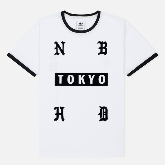 Мужская футболка adidas Originals x Neighborhood Logo Tokyo White