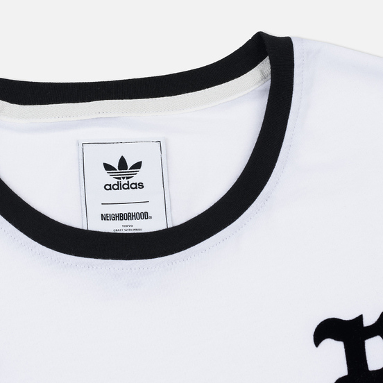 Мужская футболка adidas Originals x Neighborhood Logo Tokyo White