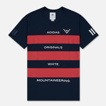 Мужская футболка adidas Originals x White Mountaineering AOWM Collegiate Navy