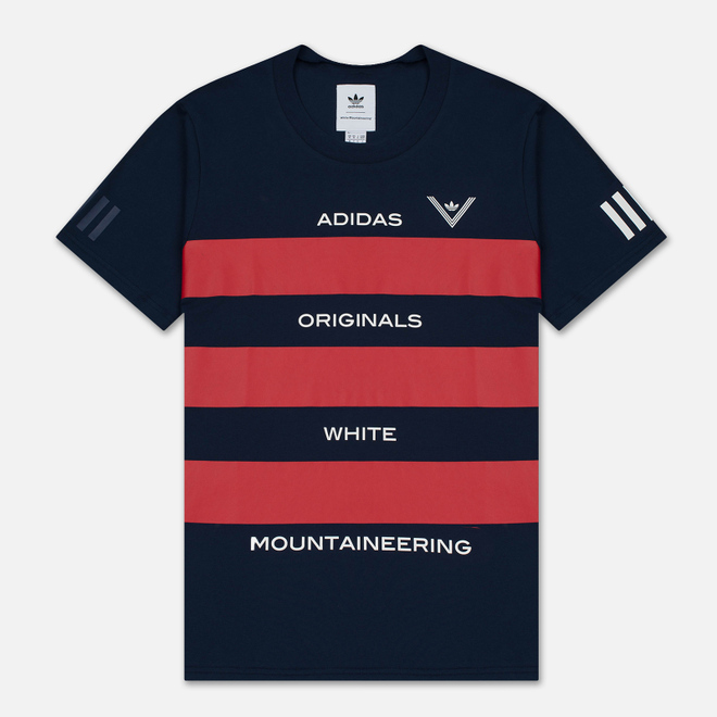 Мужская футболка adidas Originals x White Mountaineering AOWM Collegiate Navy