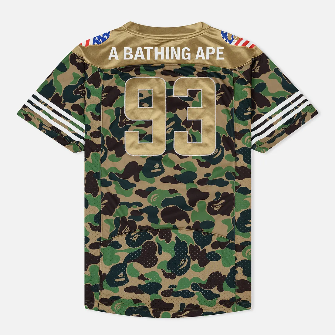 adidas x Bape Мужская футболка Superbowl Jersey