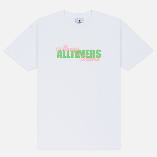 Мужская футболка Alltimers A And F White