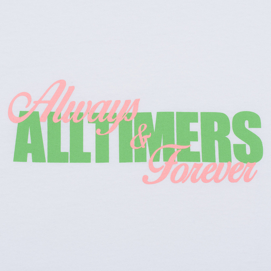 Мужская футболка Alltimers A And F White
