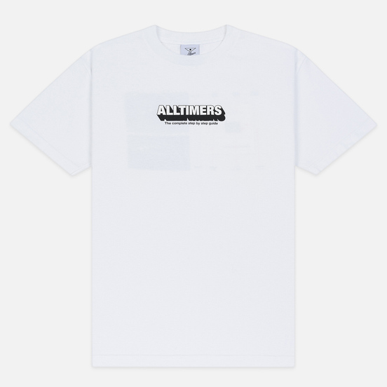 Мужская футболка Alltimers Guide To Life White
