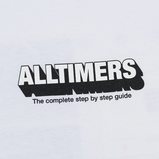 Мужская футболка Alltimers Guide To Life White