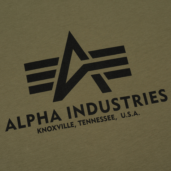 Мужская футболка Alpha Industries Basic Olive