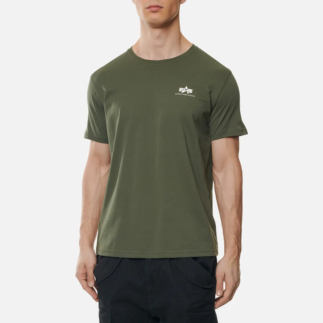 Alpha Industries Мужская футболка Basic Small Logo